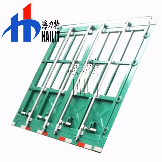 Accessoires de remorque Mur de clôture amovible pour semi-remorque de clôture (08)
